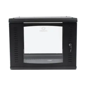 Gabinete Abatible de Pared | 9U | 450mm | Con puerta