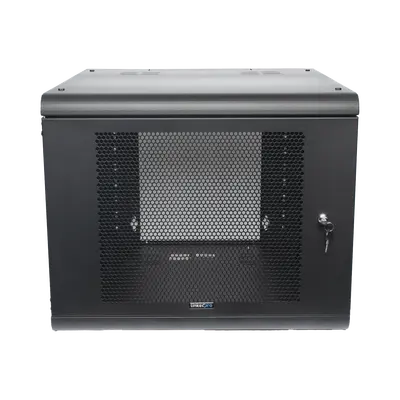 Gabinete LINKEDPRO SR-1909-GN2P | 9U | 600mm | Pared Con puerta - imagen 1
