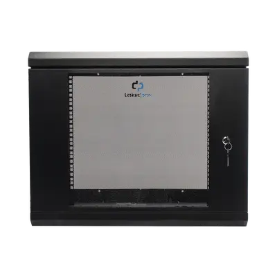 Gabinete LINKEDPRO SR1909LH3G | 9U | 450mm | Pared Con puerta - imagen 1