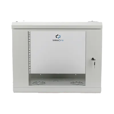 Gabinete LINKEDPRO SR1909LH3GW | 9U | 450mm | Pared Con puerta - imagen 2