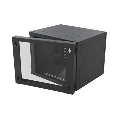 Gabinete Abatible de Pared | 12U | 450mm | Con puerta - imagen 2