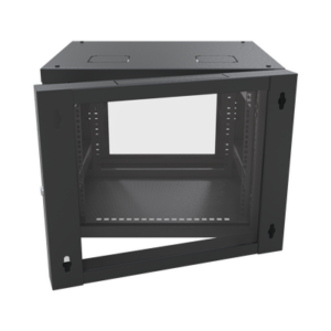 Gabinete Abatible de Pared | 12U | 450mm | Con puerta