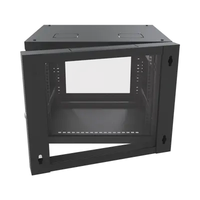 Gabinete Abatible de Pared | 12U | 450mm | Con puerta - imagen 4