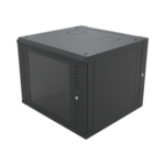 Gabinete Abatible de Pared | 12U | 450mm | Con puerta miniatura 5