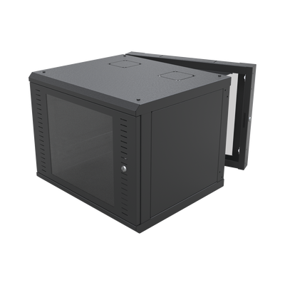 Gabinete Abatible de Pared | 12U | 450mm | Con puerta - imagen 1