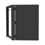 Gabinete Abatible de Pared | 16U | 600mm | Con puerta miniatura 4