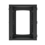 Gabinete Abatible de Pared | 16U | 600mm | Con puerta miniatura 2