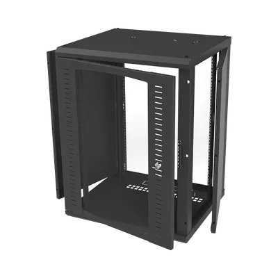 Gabinete 16U | 600mm | Pared | Con puerta - imagen 2