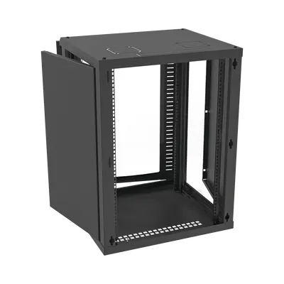 Gabinete 16U | 600mm | Pared | Con puerta - imagen 3