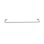 Barra para Aliviar Tensión o Peso Atrás de Patch Panel, Extendida de 5 Pulgadas, Color Negro miniatura 2