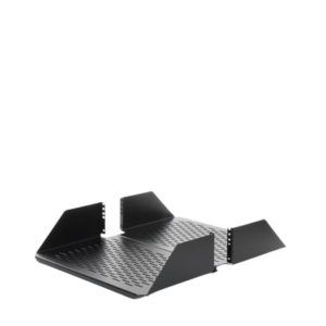 Charola Para Soportar Equipos en Rack de 19in, Ventilada, Frontal y Posterior, Capacidad de 136 Kg, 3UR