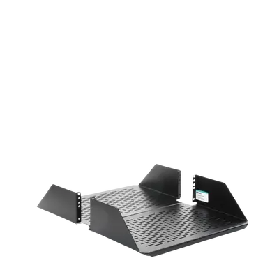 Charola Para Soportar Equipos en Rack de 19in, Ventilada, Frontal y Posterior, Capacidad de 136 Kg, 3UR - imagen 4