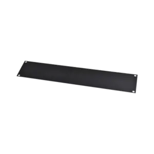 Tapa Ciega para Rack de 19in,  de 2UR, Color Negro