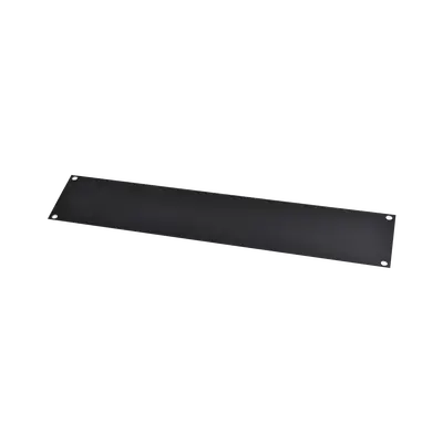 Tapa Ciega para Rack de 19in, de 2UR, Color Negro - imagen 1