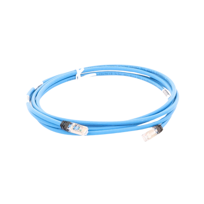 Patch Cord Cat6A, Blindado S/FTP, CM/LS0H, 3.05 Metros (10 Pies), Color Azul - imagen 3