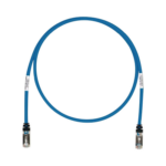 Patch Cord Cat6A, Blindado S/FTP, CM/LS0H, 3.05 Metros (10 Pies), Color Azul miniatura 1