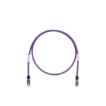 Patch Cord Cat6A, Blindado S/FTP, CM/LS0H, 3.05 Metros (10 Pies), Color Violeta miniatura 1