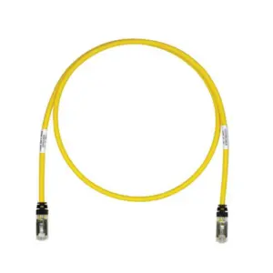 Patch Cord Cat6A, Blindado S/FTP, CM/LS0H, 3.05 Metros (10 Pies), Color Amarillo