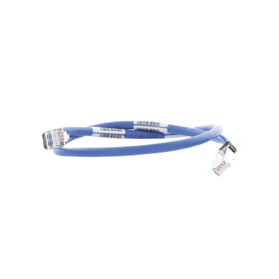 Patch Cord Cat6A, Blindado S/FTP, CM/LS0H, 0.61 Metros (2 Pies), Color Azul - imagen 2