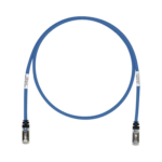 Patch Cord Cat6A, Blindado S/FTP, CM/LS0H, 0.61 Metros (2 Pies), Color Azul miniatura 1