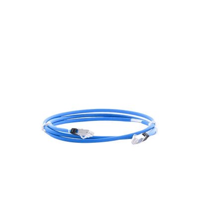 Patch Cord Cat6A, Blindado S/FTP, CM/LS0H, 1.52 Metros (5 Pies), Color Azul - imagen 2