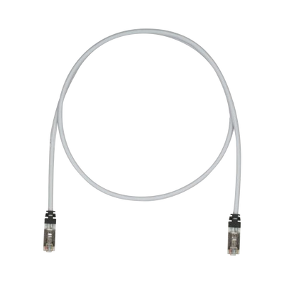 Patch Cord Cat6A, Blindado S/FTP, CM/LS0H, 1.52 Metros (5 Pies), Color Gris - imagen 1