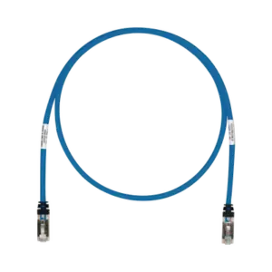 Patch Cord Cat6A, Blindado S/FTP, CM/LS0H, 2.13 Metros (7 Pies), Color Azul