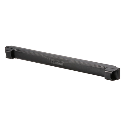 Tapa Ciega Estándar de 19in, Compatible con Racks con Rieles de Orificio Cuadrado, Instalación sin Herramienta, Plano, 1 UR, Color Negro - imagen 4