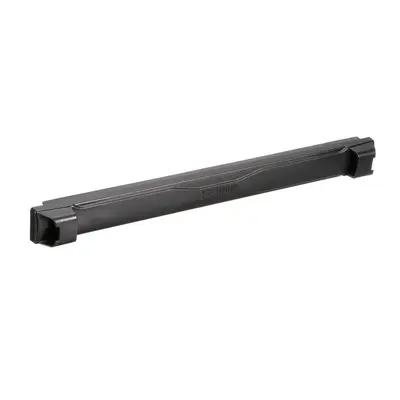 Tapa Ciega Estándar de 19in, Compatible con Racks con Rieles de Orificio Cuadrado, Instalación sin Herramienta, Plano, 1 UR, Color Negro - imagen 3