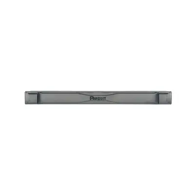 Tapa Ciega Estándar de 19in, Compatible con Racks con Rieles de Orificio Cuadrado, Instalación sin Herramienta, Plano, 1 UR, Color Negro - imagen 1