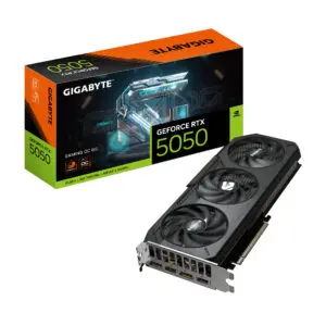 Gaming OC | GeForce RTX 5050 | 8GB GDDR6 — Tarjeta de Video Gigabyte: PCIe 5.0 x16 | HDMI + 3x DisplayPort