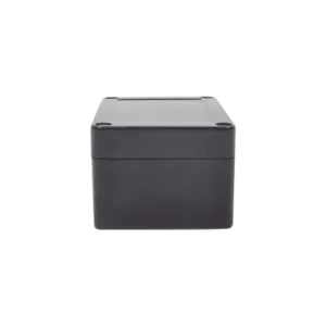 Gabinete Plástico Negro | Exterior IP65 | 100x68x50mm | Cierre Tornillos