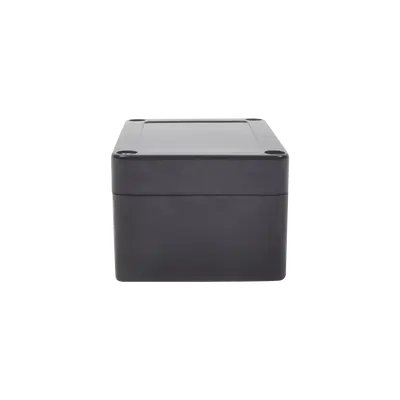 Gabinete Plástico Negro | Exterior IP65 | 100x68x50mm | Cierre Tornillos - imagen 3