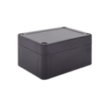 Gabinete Plástico Negro | Exterior IP65 | 100x68x50mm | Cierre Tornillos miniatura 1