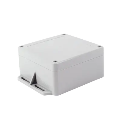 Gabinete Plástico Gris | Exterior IP65 | 120x120x60mm | Cierre Tornillos - imagen 2