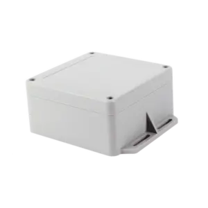Gabinete Plástico Gris | Exterior IP65 | 120x120x60mm | Cierre Tornillos