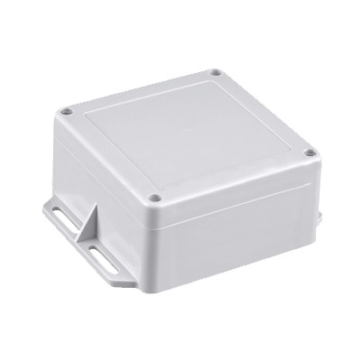 Gabinete Plástico Gris | Exterior IP65 | 120x120x60mm | Cierre Tornillos - imagen 1