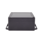 Gabinete Plástico Negro | Exterior IP65 | 120x120x60mm | Cierre Tornillos miniatura 2