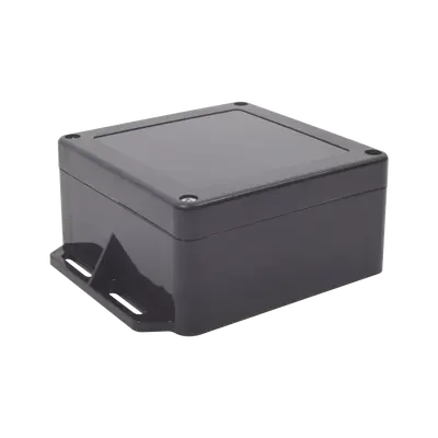 Gabinete Plástico Negro | Exterior IP65 | 120x120x60mm | Cierre Tornillos - imagen 1
