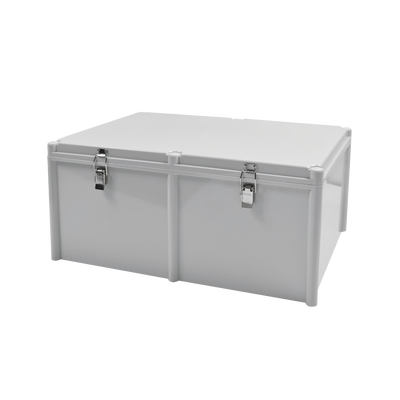 Gabinete Plástico | Exterior IP65 | 560x380x265mm | Con broche - imagen 1