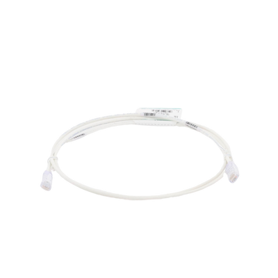 Cable de Parcheo TX6, UTP Cat6, Diámetro Reducido (28AWG), Color Blanco Mate, 1.52 Metros (5 Pies) - imagen 2