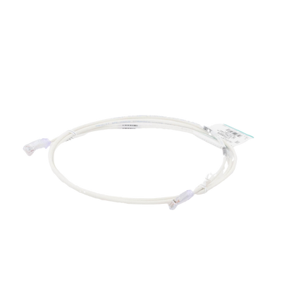 Cable de Parcheo TX6, UTP Cat6, Diámetro Reducido (28AWG), Color Blanco Mate, 1.52 Metros (5 Pies) - imagen 3