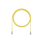 Cable de Parcheo TX6, UTP Cat6, Diámetro Reducido (28AWG), Color Amarillo, 1.52 Metros (5 Pies) miniatura 2
