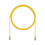 Cable de Parcheo TX6, UTP Cat6, Diámetro Reducido (28AWG), Color Amarillo, 1.52 Metros (5 Pies) miniatura 1