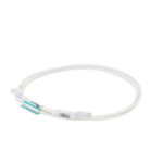 Cable de Parcheo TX6, UTP Cat6, Diámetro Reducido (28AWG), Color Blanco Mate, 2.13 Metros (7 Pies) miniatura 5