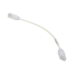 Cable de Parcheo TX6, UTP Cat6, Diámetro Reducido (28AWG), Color Blanco, 20.32 cm (8 Pulgadas) miniatura 3
