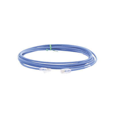 Cable de Parcheo UTP Cat6A, CM/LSZH, Diámetro Reducido (28AWG), Color Azul, 3.66 Metros (12 Pies) - imagen 2