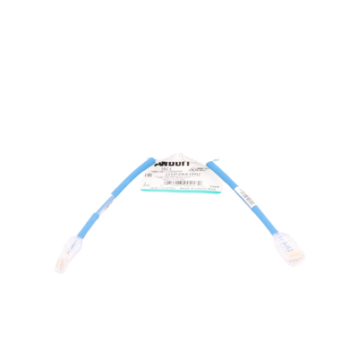 Cable de Parcheo UTP Cat6A, CM/LSZH, Diámetro Reducido (28AWG), Color Azul, 0.3 Metros (1 Pie) - imagen 5