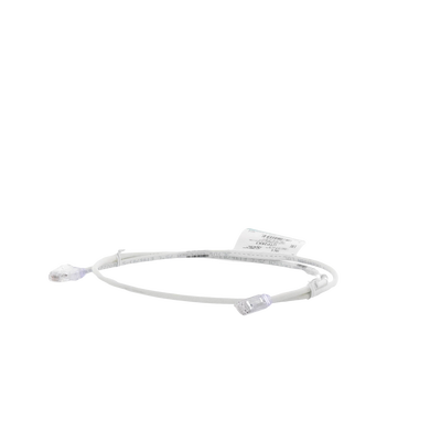 Cable de Parcheo UTP Cat6A, CM/LSZH, Diámetro Reducido (28AWG), Color Blanco Mate, 0.91 Metros (3 Pies) - imagen 4