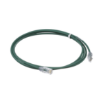 Cable de Parcheo UTP Cat6A, CM/LSZH, Diámetro Reducido (28AWG), Color Verde, 0.91 Metros (3 Pies) miniatura 2